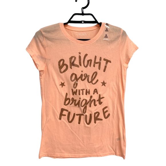 The Children Place youth girls top t-shirt orange size XL/TG.14 - Picture 2 of 6